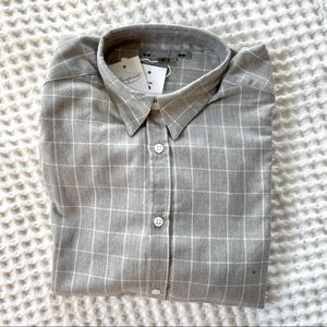 NWT Boys Bonpoint Buttondown Plaid Shirt